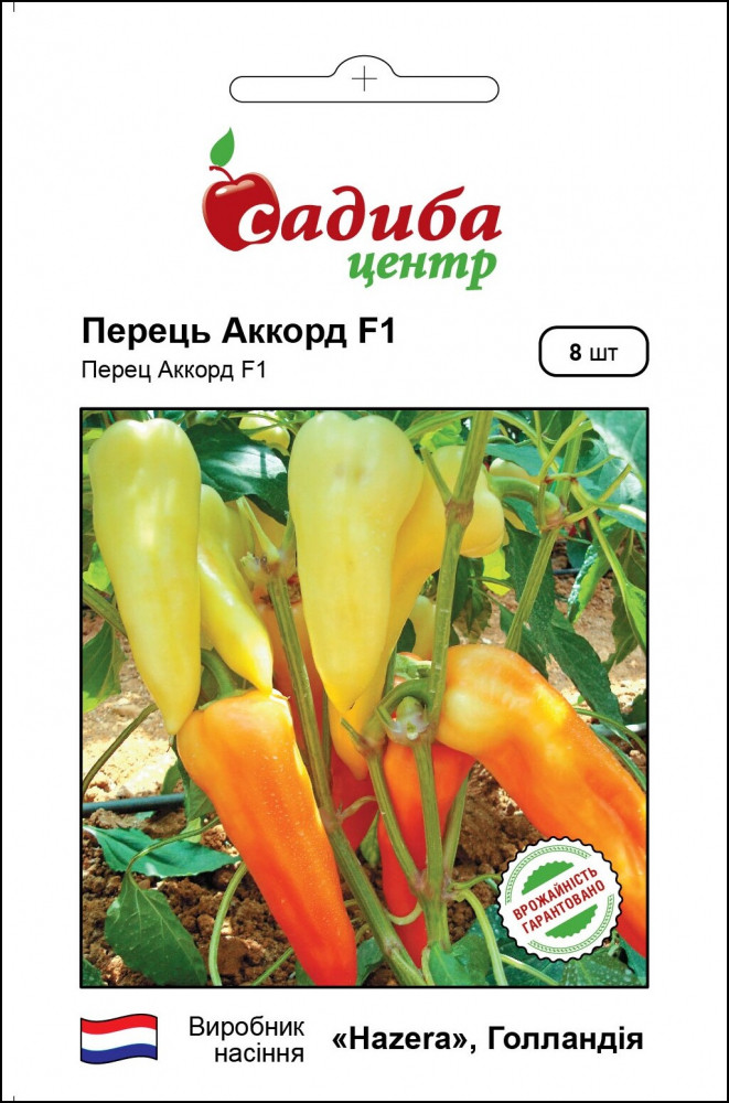 Перець Аккорд F1,Hazera (Голландія)