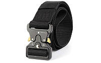 Ремень тактический пояс тактический Zelart Tactical Belt Action 6840 размер 125x3,8см Black