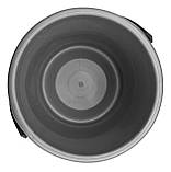 Відро пластикове 5 літрів харчове металік Ø 23 см h=20 см (ПолімерАгро), фото 2