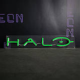 Неонова вивіска "Halo", фото 3