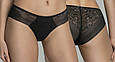 Трусики жіночі La Vivas 10184 з гладким безшовним мереживом, колір Темно-фіолетовий, розмір XL, фото 2
