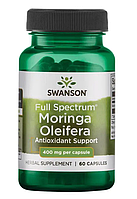 Моринга маслянистая (Full Spectrum Moringa Oleifera) от Swanson, 400 мг, 60 капсул