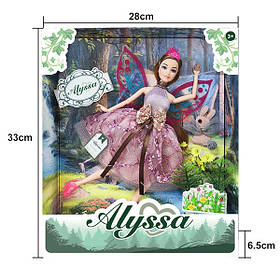 Кукла "Alyssa"  
Wood Elf, шарнірна, кор. 33*28 см (36 шт.) (DNA-26028)