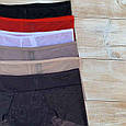 Трусики жіночі La Vivas 10186 з гладким безшовним мереживом, колір Чорний, розмір XL, фото 3