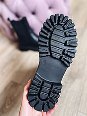 Черевики зимові челсі жіночі CHELSEA ITTS 2023 чорні 37р., фото 5