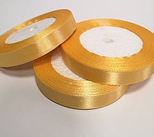 Стрічка атласна 1,2 см/22,8м, колір кукурудзяний (16)