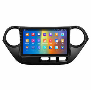 Штатна магнітола 9" Lesko для Hyundai i10 II 2013-2016 2/32 Gb CarPlay 4G Wi-Fi GPS Prime Хюндай, фото 3