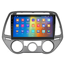 Штатна магнітола 9" Lesko для Hyundai i20 I Рестайлінг 2012-2014 2/32Gb CarPlay 4G Wi-Fi GPS Prime Хюндай, фото 3