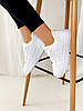 Чоловічі зимові кросівки Nike Air Force Reflect White (Білі) Взуття Найк Аір Форс Китай низькі шкіра хутро, фото 7