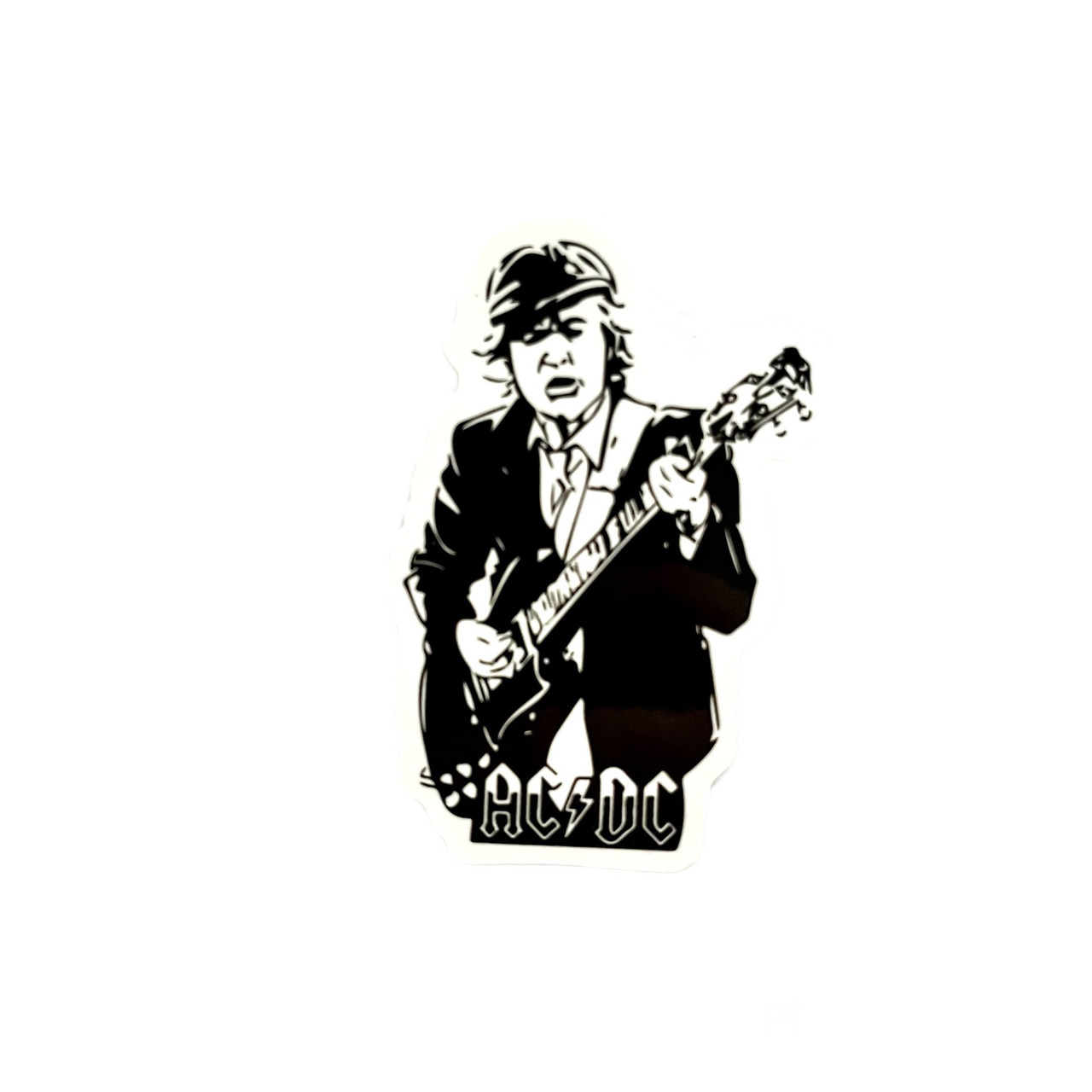 Наклейка стикер для гітари AC/DC