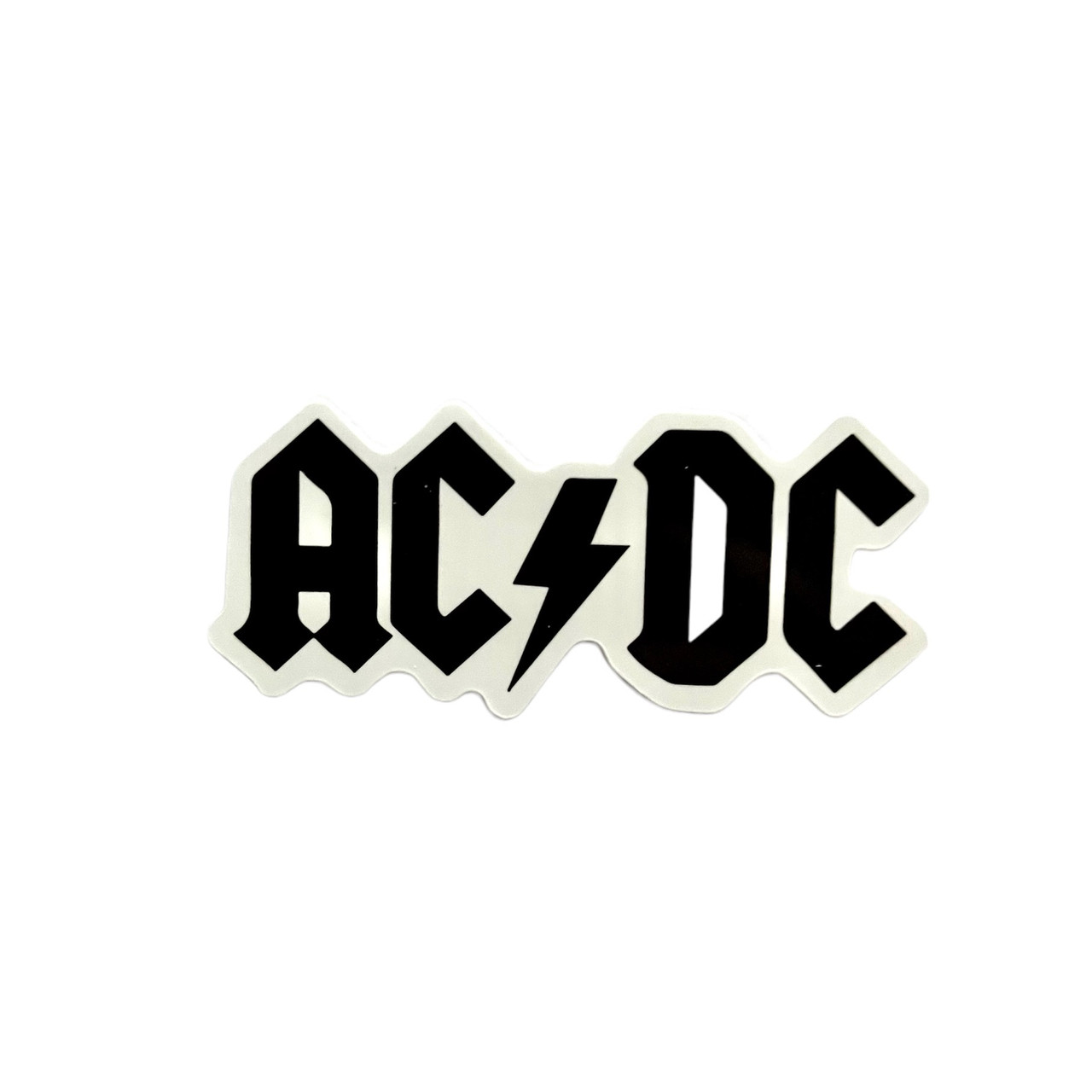 Наклейка стикер для гітари AC/DC