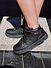 Кросівки зимові жіночі Nike Air Force 1 Winter High Black Високі Найк Аір Форс чорні шкіряні з хутром 36,37,38 розміри, фото 6