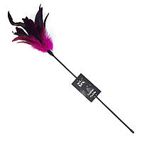 Лоскітка темно-рожева Art of Sex - Feather Paddle, перо молодого півня SO6611