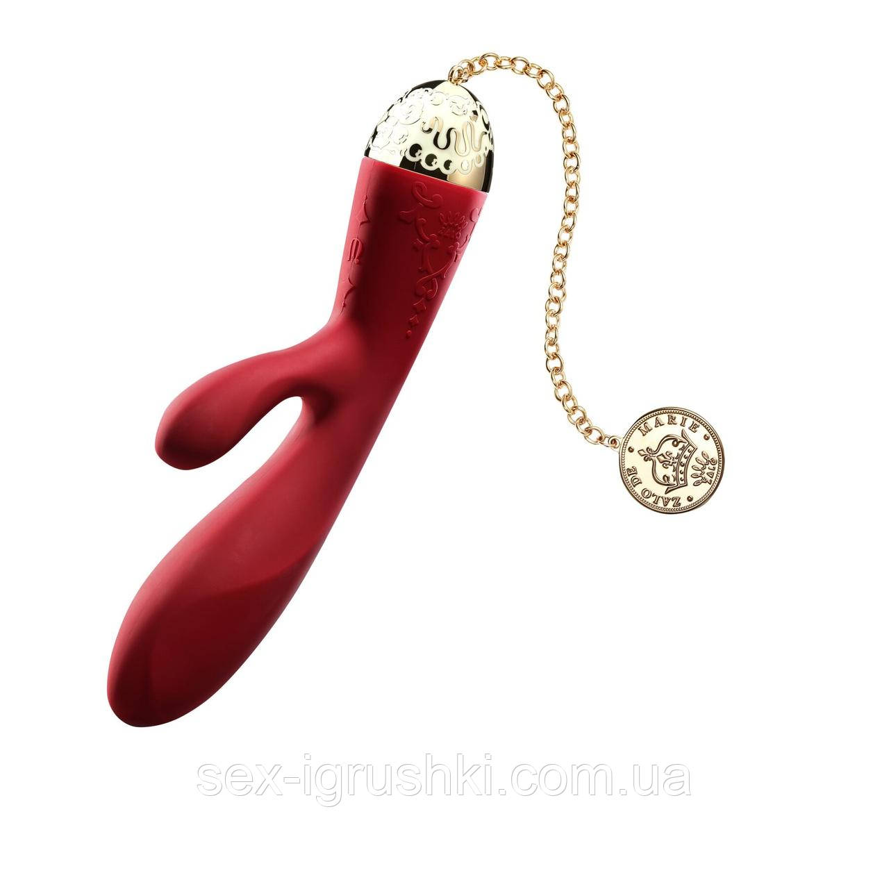 Смартвібратор-кролик Zalo — Rosalie Bright Red SO6667