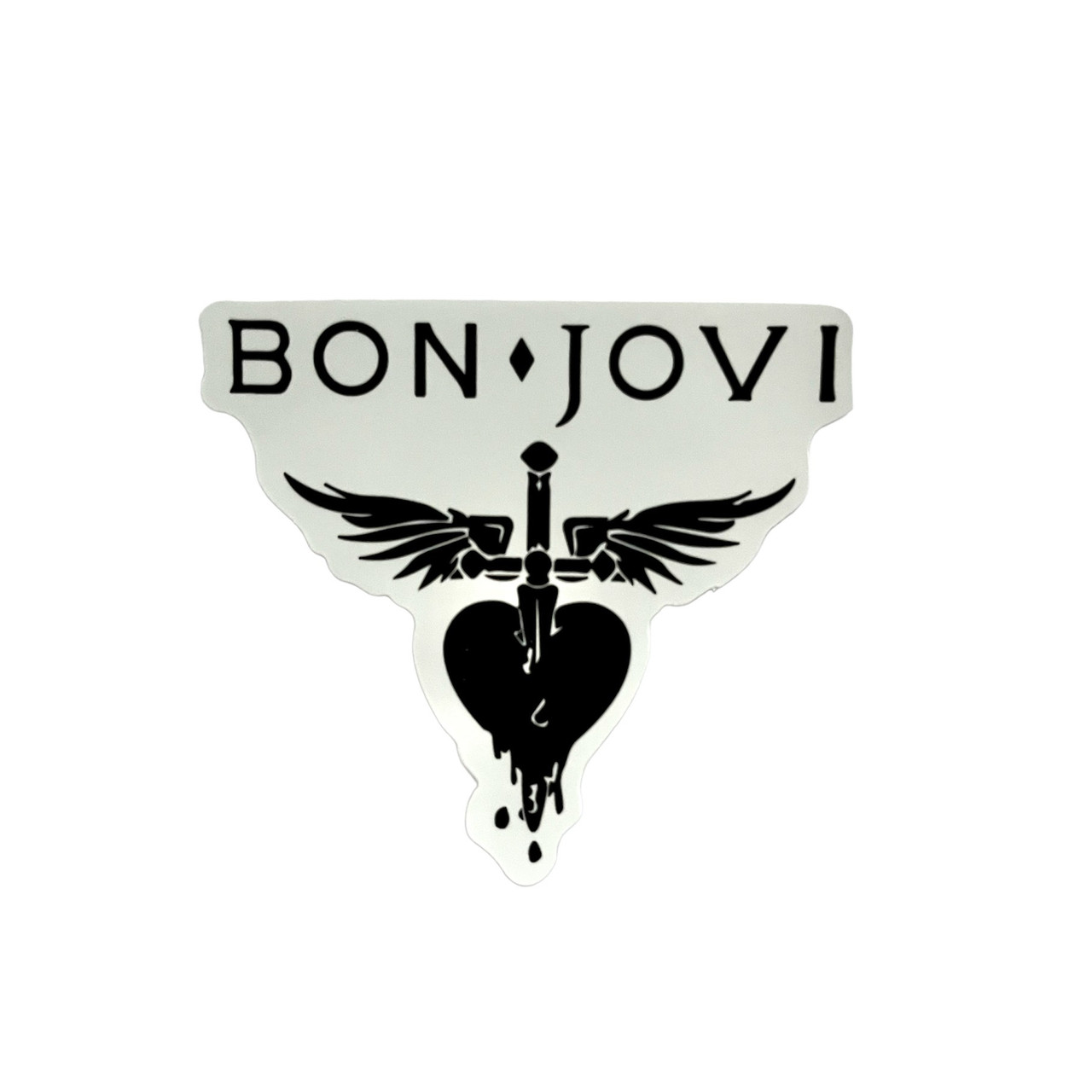 Наклейка на гітару Bon Jovi, фото 1