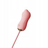 Набір 2в1 Zalo — UNICORN Pink, віброяйце + вакуумний стимулятор SO6684, фото 5