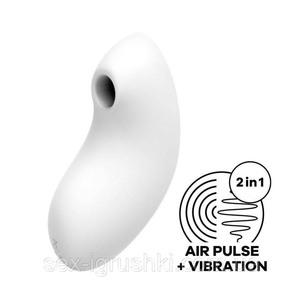 Вакуумний вібратор Satisfyer Vulva Lover 2 White SO6712