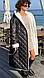 Жіноче двостороннє пальто з капюшоном, фото 2