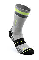 Компрессионные носки спортивные короткие, серебристо-желтые Relaxsan 801 SY Sport Socks (Италия)