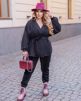 Спортивний костюм жіночий на флісі, фото 1