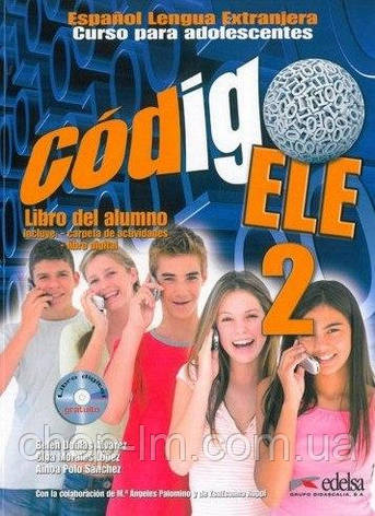 Codigo ELE 2 Libro del alumno + CD-ROM / Підручник з іспанської мови. Рівень A2, фото 1