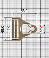 Фіксатор A.FP-2216-40 койот