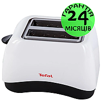 Тостер TEFAL TT 1301, белый, на 2 тоста, тостерница тефаль