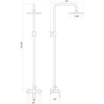 Душова система Globus Lux SEVA GLSV-0088, фото 3