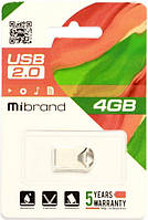 Mibrand Hawk 4GB USB 2.0 Silver (MI2.0/HA4M1S)