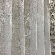 Тюль в дитячу, спальню на кухню №455 мрамор+мереживо, фото 4