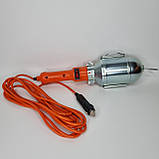 5м Ліхтар переноска автомобільна від акумулятора 12 вольт, від прикурювача, світлодіодна (з лампочкою), фото 2