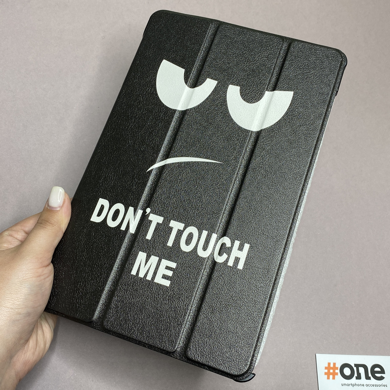 Чохол-книга для планшета Samsung Galaxy Tab S6 Lite 10.4 P610 / P613 / P615 / P619 з малюнком чорна