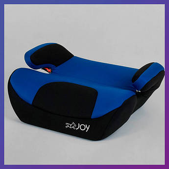 Автомобільне крісло-бустер для дітей від 4 року до 12 років група 2/3 15-36 кг Joy 27151 синє