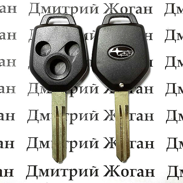 Корпус автоключа для SUBARU (Субару) 3 - кнопки, лезвие NSN14 - фото 1 - id-p281929578