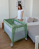 Манеж Carrello Piccolo CRL-11503/1, Mint Green, фото 4