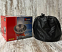 Портативний газовий пальник Stenson R86807/ Туристична газова плита з вітрозахистом, фото 5