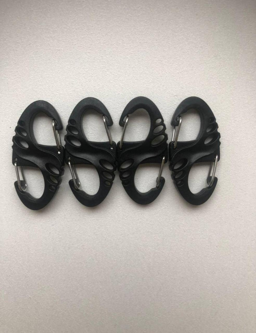 Купить Тактические карабины пластиковые универсальные 10 штук черные ...