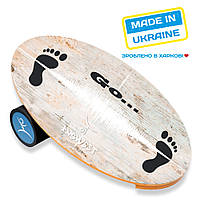 Балансборд InGwest Баланс борд Go (Balance Board Training System) с прорезиненным роллером