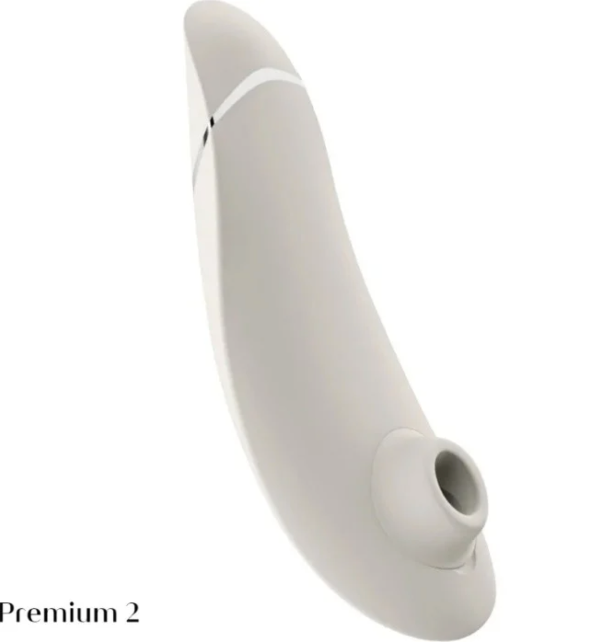 Вакуумний кліторальний стимулятор Womanizer Premium 2 Gray, 15,5 х5 см., фото 1