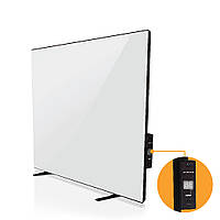 Керамічний обігрівач ZENHEISSER Cube HT-650 60х60см з терморегулятором, білий + ніжки