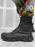 Тактические ботинки All-terrain Высокие армейские ботинки Берцы черные Тактические ботинки на меху