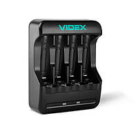 Заряджання Videx VCH-N401 для акумуляторів AA/AAA/