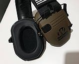 Активні нушники Walker Razor Олива із захисним кейсом, фото 4
