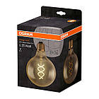LED лампа OSRAM Vintage 1906 Filament G125 5W E27 2000K 220-240V (4058075092136), фото 3