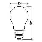 LED лампа OSRAM Retrofit Classic А60 12W E27 4000K DIM 220-240 (4058075434707), фото 4