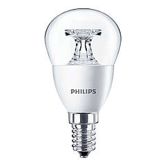 LED лампа PHILIPS LED P45 5,5W E14 2700K 220-240 (929001142607)