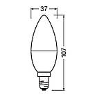 LED-лампа OSRAM Classic B37 5,5W E14 2700 K+DIM 220-240 (4058075430853), фото 4
