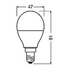 LED лампа OSRAM Classic P45 5,5W E14 2700K DIM 220-240 (4058075430877), фото 5