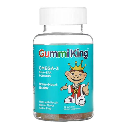 Омега 3, Gummi King DHA Omega-3 60 жувальних цукерок
