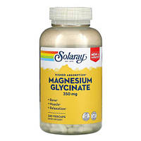 Магній гліцинат, Solaray Magnesium Glycinate 350 mg 240 капсул
